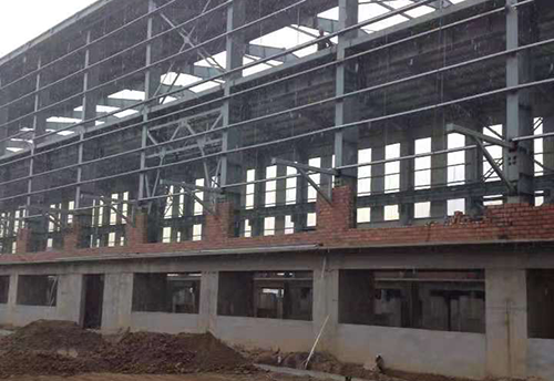 广州标准单层钢结构厂房施工