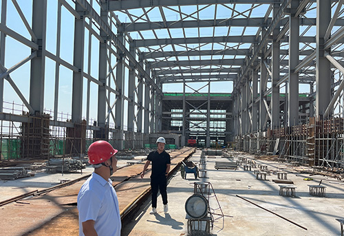 金光盐城循环经济产业基地一期年产50万吨差别化纤维项目1号酸站钢结构